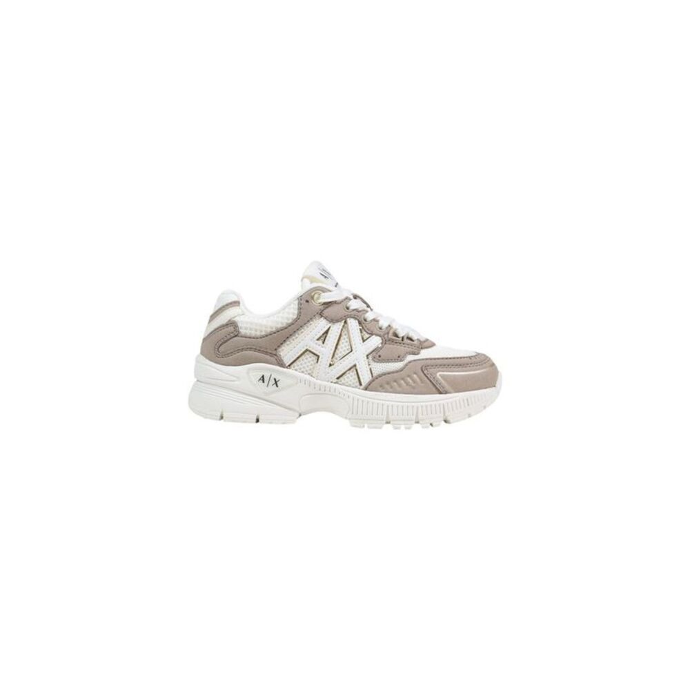 Armani Exchange Brown Polyamide Athletic Women's Sneakers